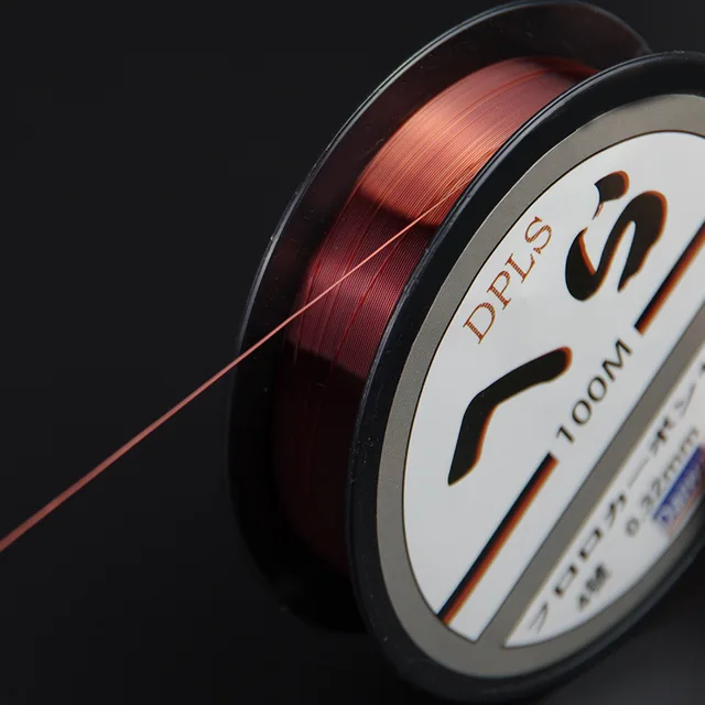 Buy 100M Fluorocarbon Fishing Line Carbon Fiber Leader