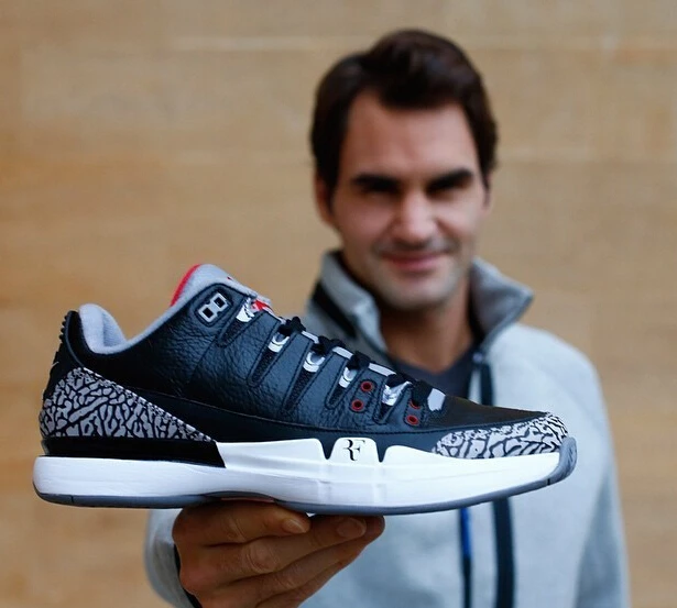 Chaussures Nike Roger Federer – Édition Halle 2016 – Bon état