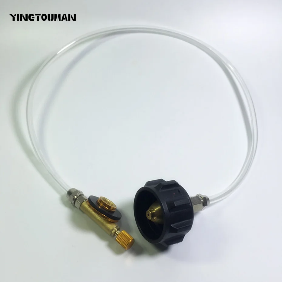YINGTOUMAN Gas Stove LPG Propane Refill Adapter Flat Gas Tank Cylinder