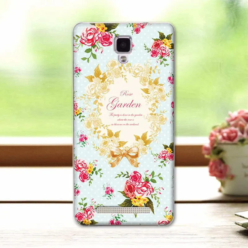 Para Doogee X10 casos colorido pintado Floral Coque Doogee X10 caso funda de silicona suave para Doogee X10 X 10 5,0 pulgadas + regalo