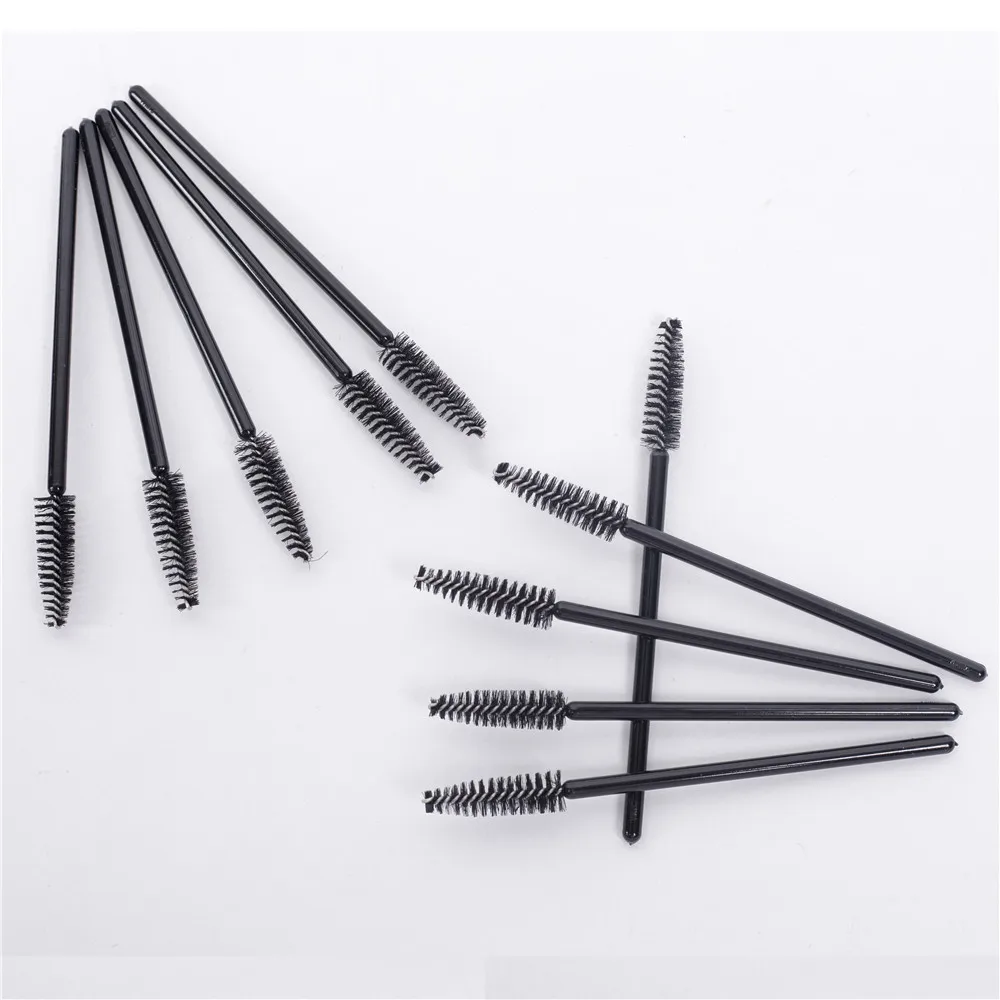 

Hot Sale Eyelash Brush Tattoo Makeup Tools Disposable Eyebrow Comb Mascara Brush Micro Eyebrow Brush Wands Applicator Brushes