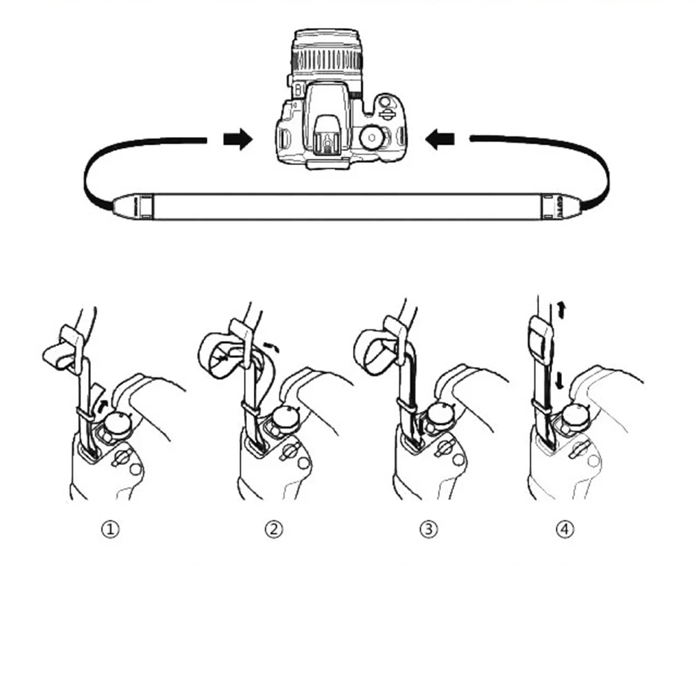Регулируемый наплечный ремень для фотокамеры, нескользящий мягкий шейный ремень, аксессуары для камеры