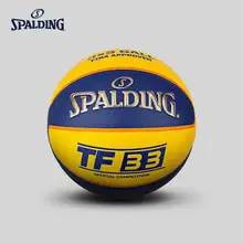 SPALDING мужской женский баскетбольный мяч Размер 6 матч обучение открытый официальный мяч basketbol 76-257Y