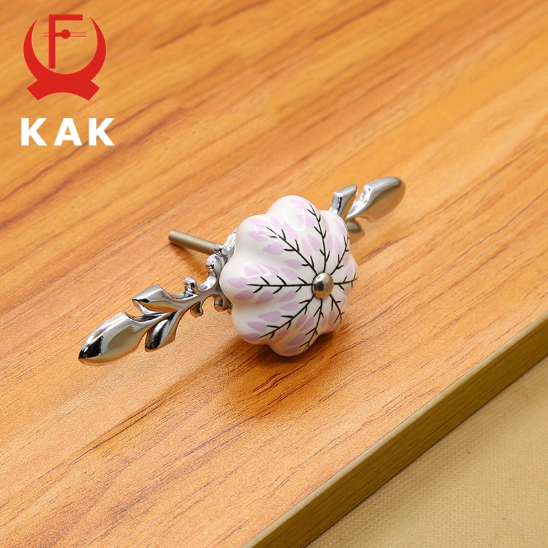 Китайские сине белые фарфоровые рукоятки KAK 41 мм кухонные ручки ящика мебельные и