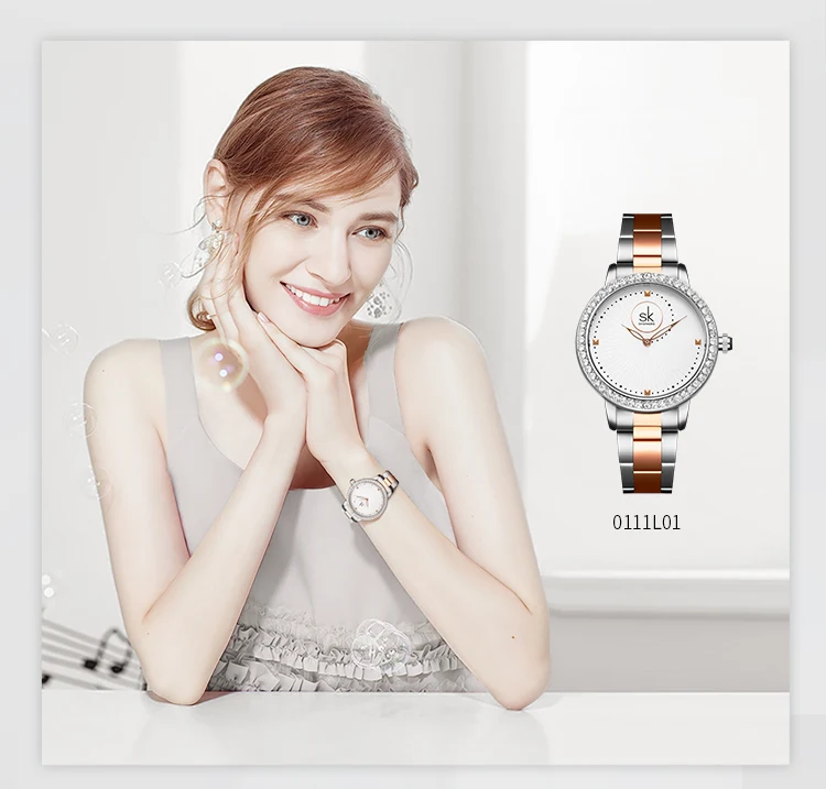 Женские часы Роскошные Брендовые Часы женские наручные часы модные Стальные кварцевые женские часы для женщин Relogio Feminino