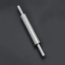 Скалка 31/38/43 см для ухода за ребенком для мам Нержавеющая сталь гладкой домашний металлический миксер для теста инструмент для выпечки и готовки ролик паста пицца печенье и миксер для теста A20