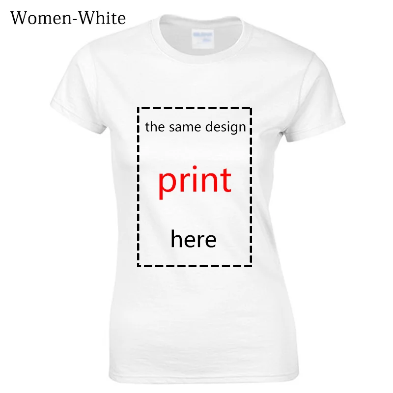 Забавная Мужская футболка с принтом, футболки с круглым вырезом, Женская хлопковая Футболка с анатомией кокатила - Цвет: Women-White