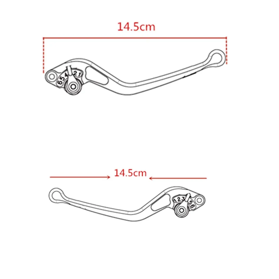 MTKRACING аксессуары для мотоциклов CNC Короткие тормозные рычаги сцепления для HONDA X ADV 750 XADV