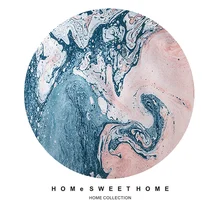 Художественный ковер журнальный столик для гостиной круглый ковер в скандинавском стиле простая Бытовая подвесная корзина Детский напольный коврик