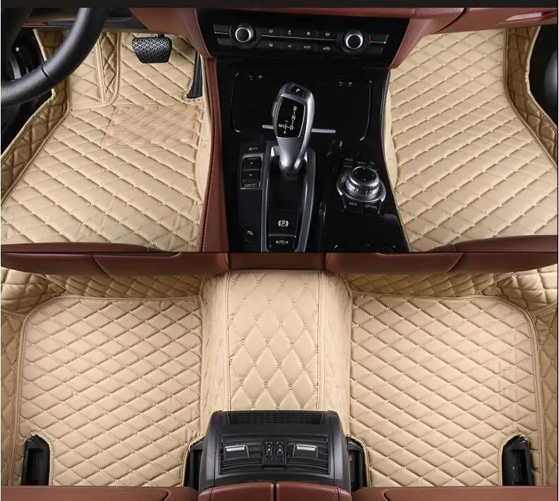 3D Luxury Slush Floor Mats Foot Pad Mat For BMW E60 525i 528i 530 2002