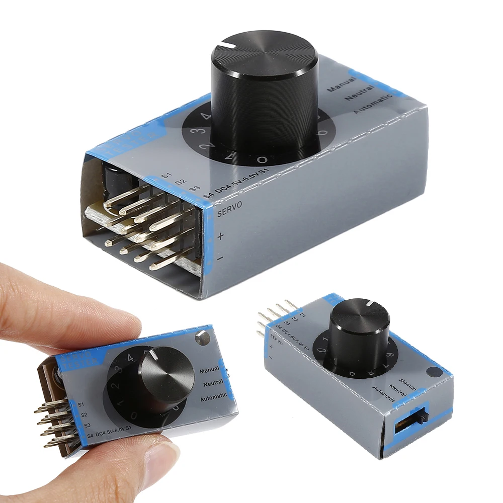 

New EK2-0907 Updated Servo Tester Server with Neutral point output Electronic Speed Controller Helicopter RC accessories