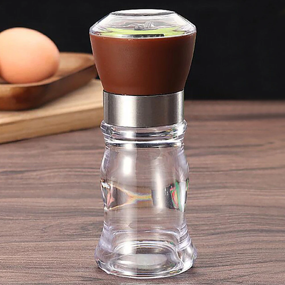 

Pepper Grinder or Salt Shaker,Glass Body Seasoning Bottle, Spice Mill Good Kitchen Grind Tool