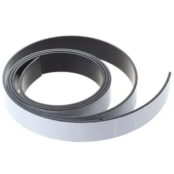 

1M Ribbon Magnet Magnetic Flexible Roller Strip Magnet Adhesive Strip 10x1.5mm