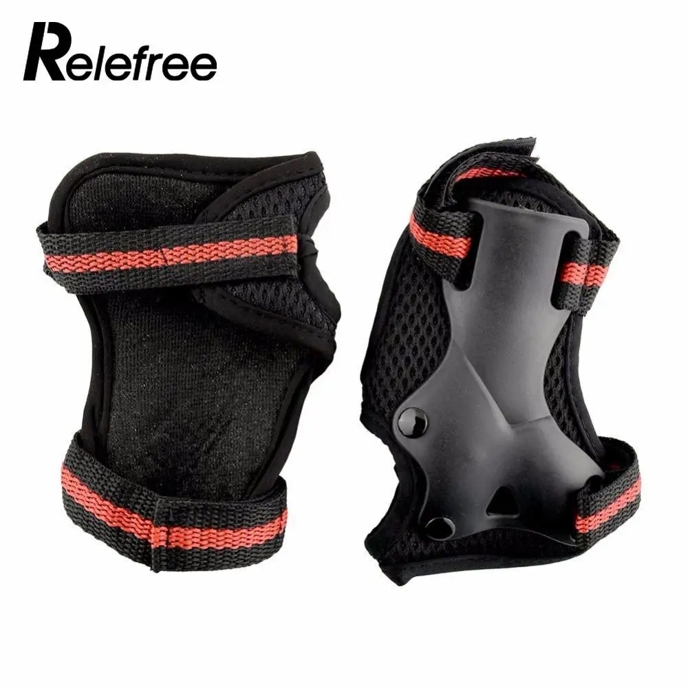 Relefree 6 قطعة/المجموعة الكبار زلاجات دوارة المعصم الركبة الكوع مجموعة حامي نيبادس حماية الرياضة أداة الحماية الكهربائية Relefree 6 قطعة/المجموعة الكبار زلاجات دوارة المعصم الركبة الكوع مجموعة حامي نيبادس حماية الرياضة أداة الحماية الكهربائية