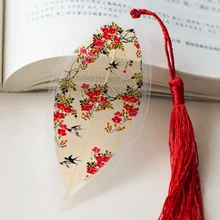 Цветок и-картина с птицами вены закладки бамбуковая Слива ребенок fine culture подарки