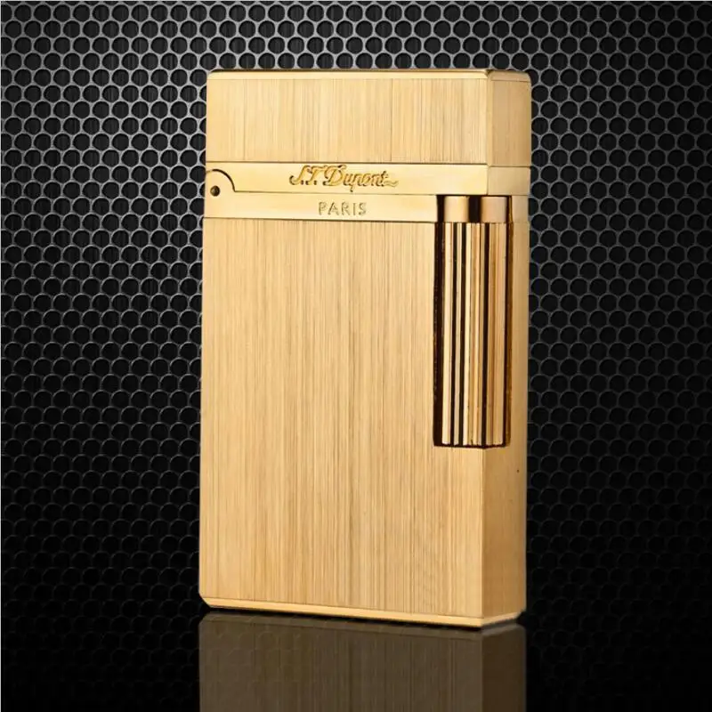 S.T.Dupont 100 Fashion Gold Silver Black Cigarette Lighters Windproof