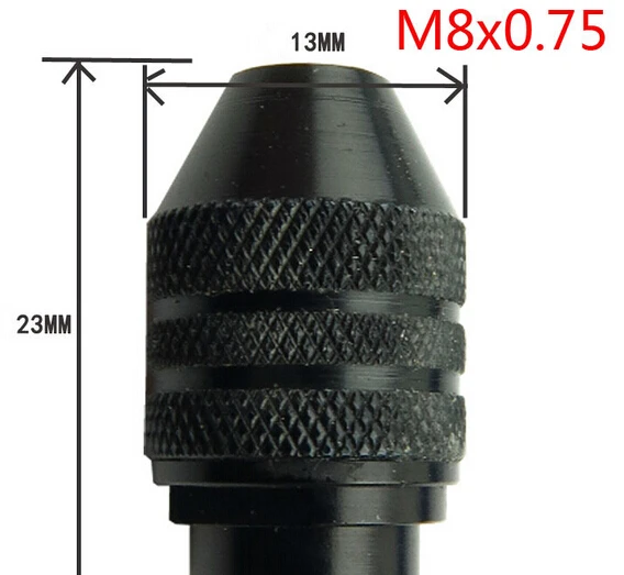 

0.3-3.2mm Multi Universal Chuck Keyless For Rotary Tools Keyless Drill Bit Chucks Adapter Converter Mini Chuck Outdoor Tool 2018