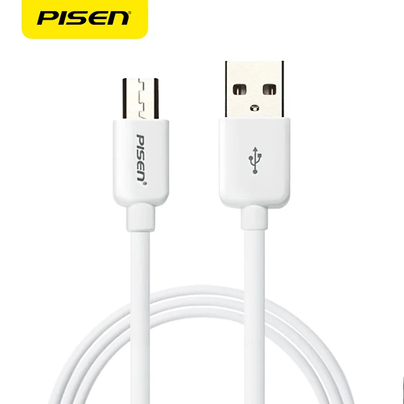 

PISEN MOTO-2A Micro USB Cable 8 Pin Data Sync and Fast Charging Cable for Android Phones and Tablets