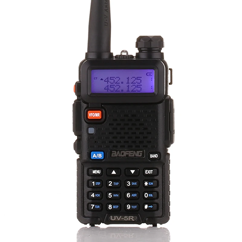

2019 new BaoFeng walkie talkie UV-5R two way cb radio version uv5r 128CH 5W VHF UHF 136-174Mhz & 400-520Mhz