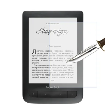 

2PCS Tempered Glass Protective Screen Protector for Pocketbook touch lux 2/3 6'' glass film for pocketbook 626/626 plus