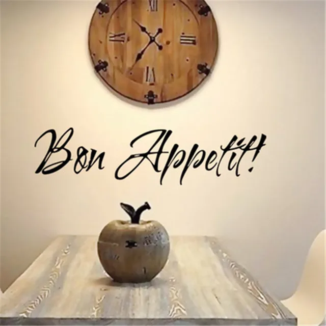 Best Price Bon Appetit Kitchen Wall Stickers Home Decoration DIY Vinyl Adesivo De Paredes Dining Room Decals Art Posters Wallpapers Best Price Bon Appetit Kitchen Wall Stickers Home Decoration DIY Vinyl Adesivo De Paredes Dining Room Decals Art Posters Wallpapers