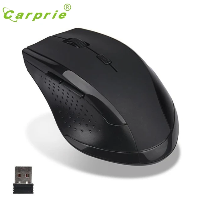 CARPRIE Professional Gaming Wireless Mouse 6 Buttons Optical 2000 DPI Computer USB Game Mice For PC Laptop Desktop Jan18