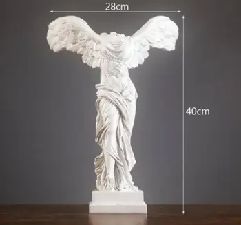 

1 PCS European plaster artwork modern simple decoration room trinkets sculptures antique sculptures and crafts LU621303