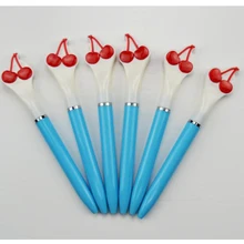 3 шт. Фрукты Вишня стиль шариковые ручки Горячая рекламная ручка твист Канцелярские Подарочные шариковые ручки школьные офисные принадлежности