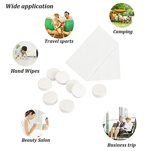 Mimpi Ns Putih Handuk Terkompresi Koin Berkemah Bbq Memancing Kebugaran  Olahraga Perjalanan Tisu Non Woven Ditekan Handuk Ajaib 1000 Buah|Face  Towels| - Aliexpress