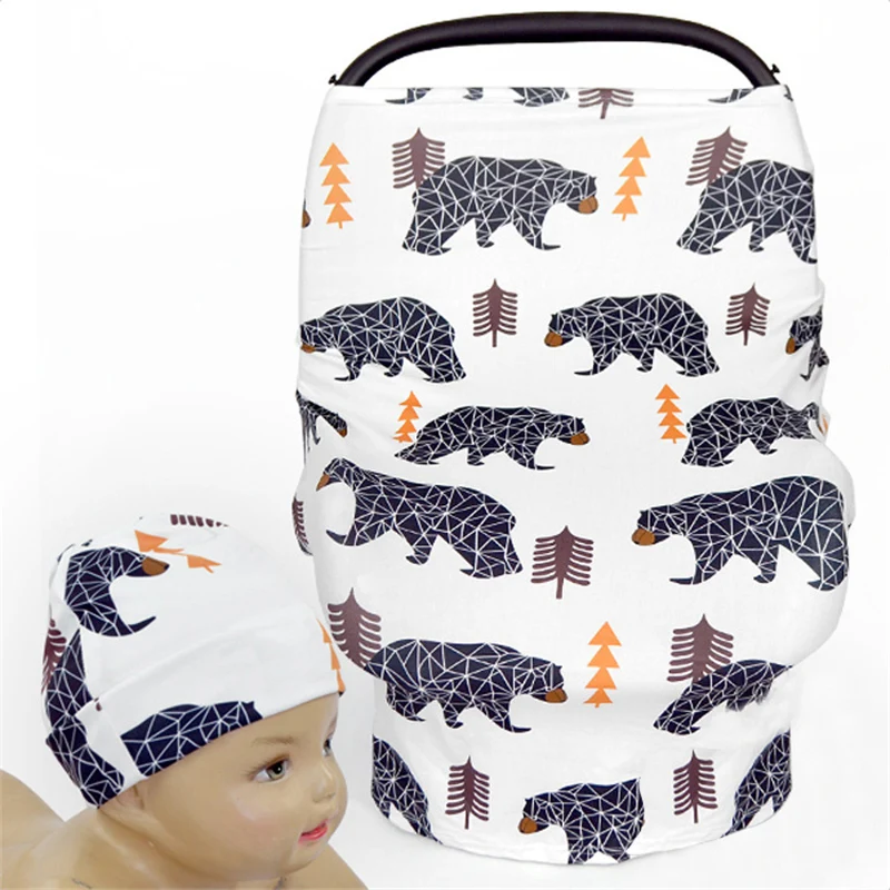 Покрывающий голову шарф для кормящих мам балдахин на автолюльку покрывало для магазиннной тележки для младенцев многофункциональная накидка для кормления грудью