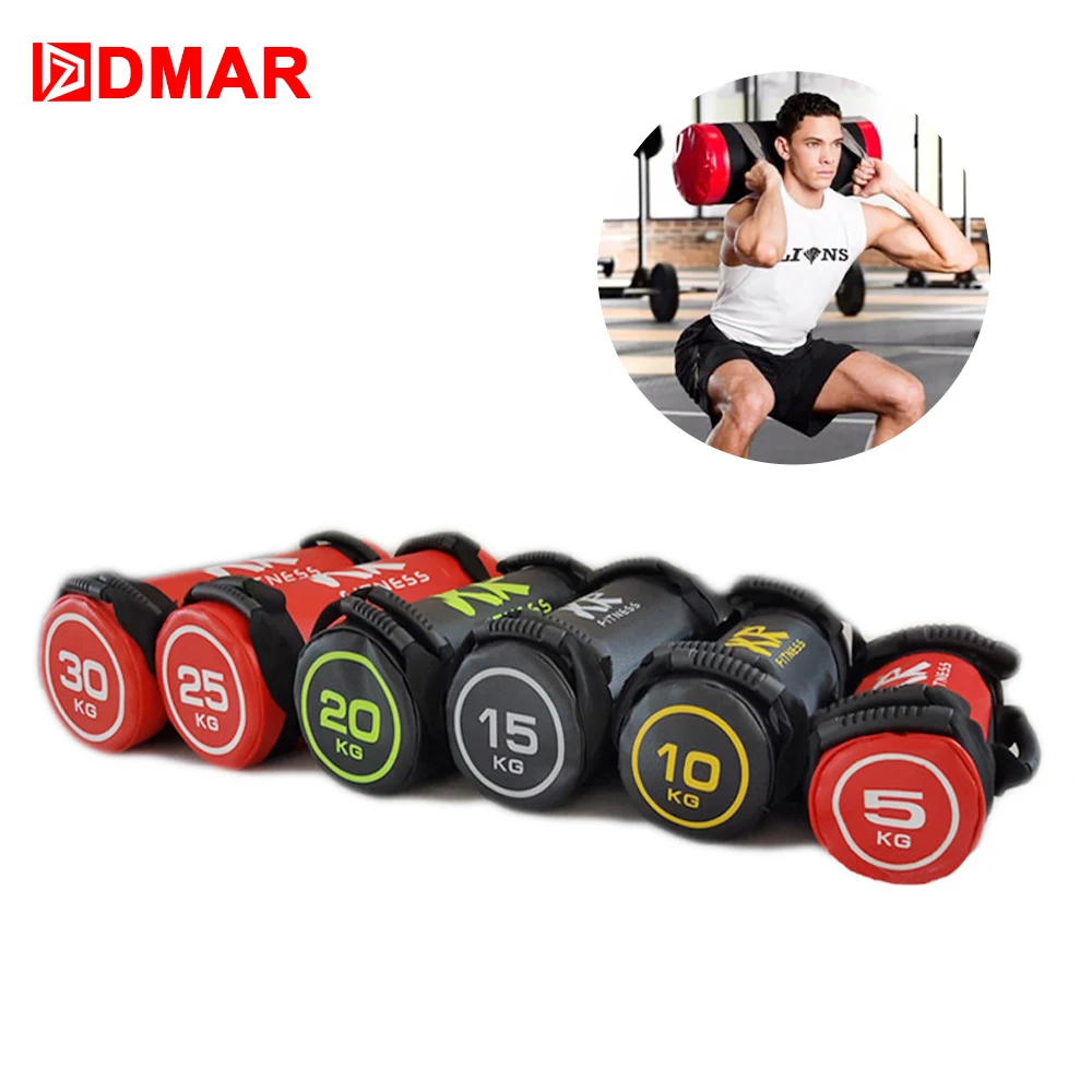 

DMAR 5/10/15/20/25/30kg Filled Weight Sand Power Bag Strength Training Fitness Exercise Cross-fit Sand Bag Building Gym Home