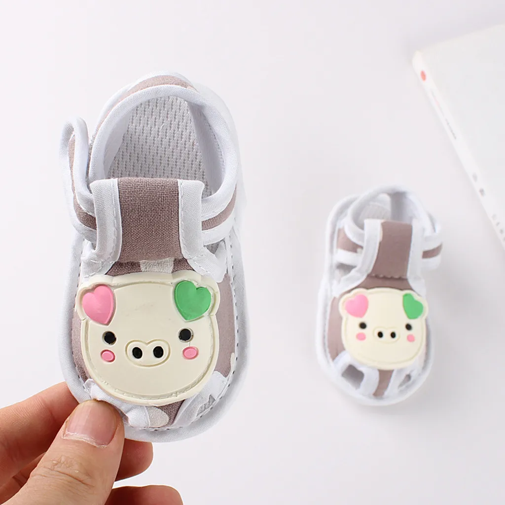 Обувь с героями мультфильмов для новорожденных девочек и мальчиков; обувь для малышей на мягкой подошве; детская обувь; chausson bebe cuir# p45US