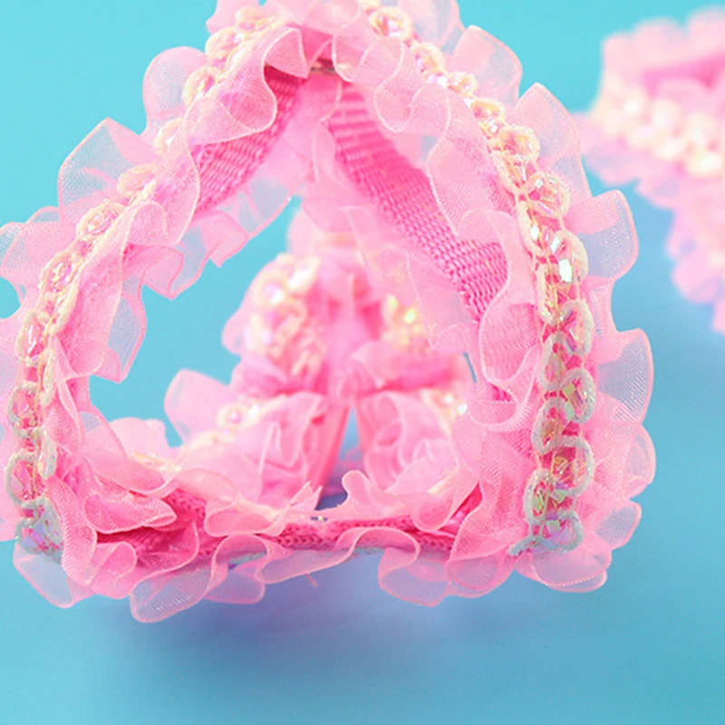 

Dog Harness Pet Princess Style Lace Harness and Leads Set Leash For Small Dogs Cats Pink Blue Red Green