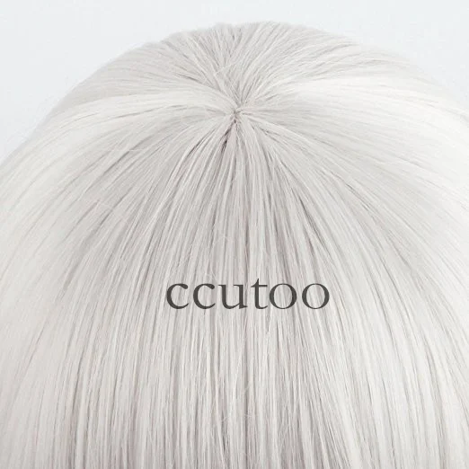 Ccutoo 65 см женский серебряный серый фиолетовый Омбре эроманга-сэнсэй Izumi Sagiri длинный прямой синтетический парик для студенческой вечеринки