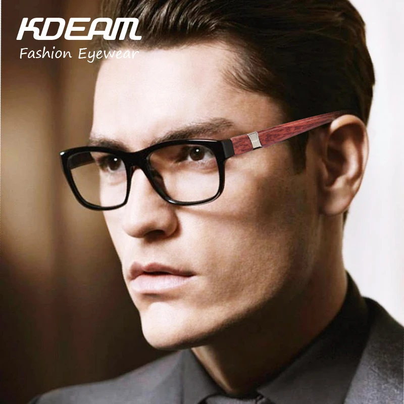 Kdeam модные мужские и женские унисекс очки для близорукости короткие очки для коррекции зрения-1-1,5-2-2,5-3-3,5-4-4,5-5-5,5-6,0 KD608-1