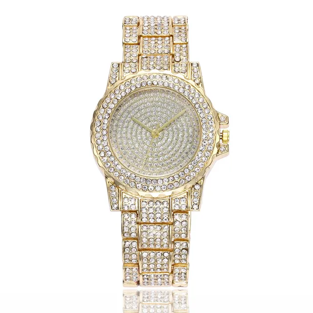 Luxury Brand Watch Women Fashion Rhinestone Stainless Steel Band Analog Ladies Q Luxury Brand Watch Women Fashion Rhinestone Stainless Steel Band Analog Ladies Q