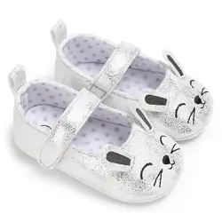 Детская обувь для девочек Обувь для малышей принцессы с милым рисунком кота для новорожденных Прекрасный новорожденных мягкой подошве