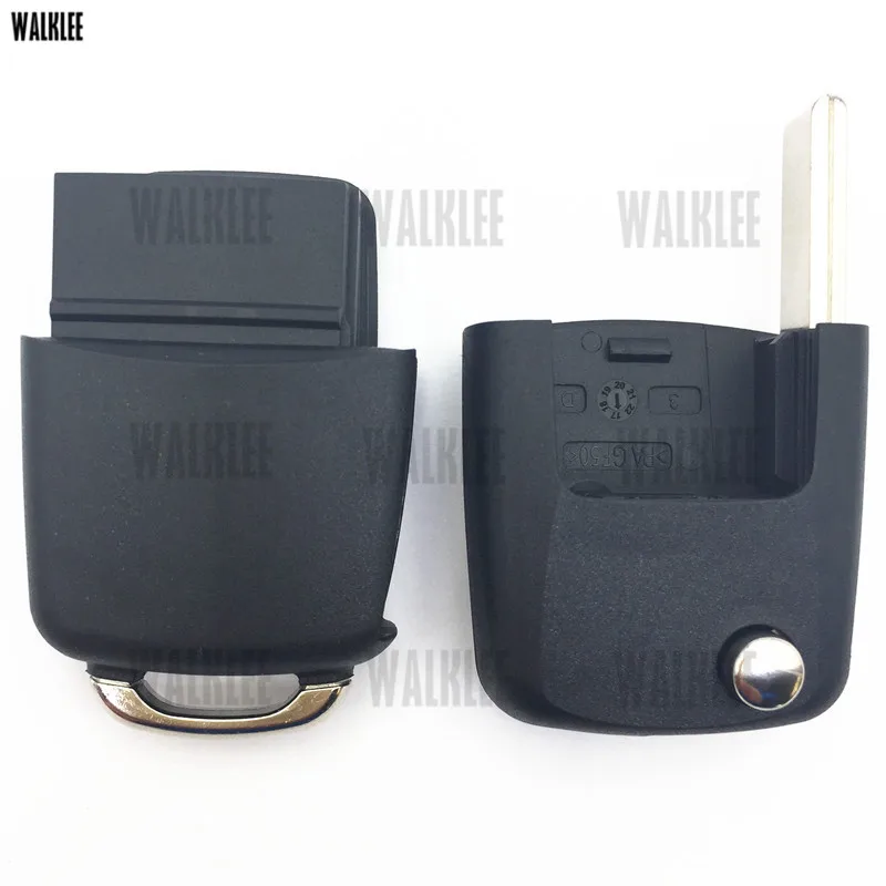 WALKLEE 3 кнопки дистанционного ключа 434 МГц подходит для VW/VOLKSWAGEN 1K0959753 HLO 1K0 959 753 Caddy EOS GOLF JETTA SIROCCO