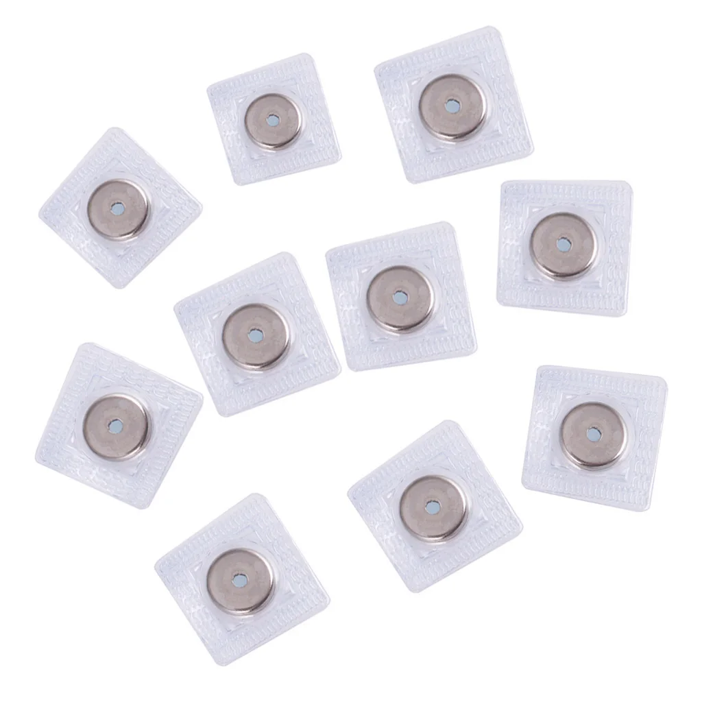 10Pairs 19mm Hidden Magnetic Buttons Invisible Sewing Clasp Snap Closure Fasteners for Purse Bag Handbag Overcoat Garment