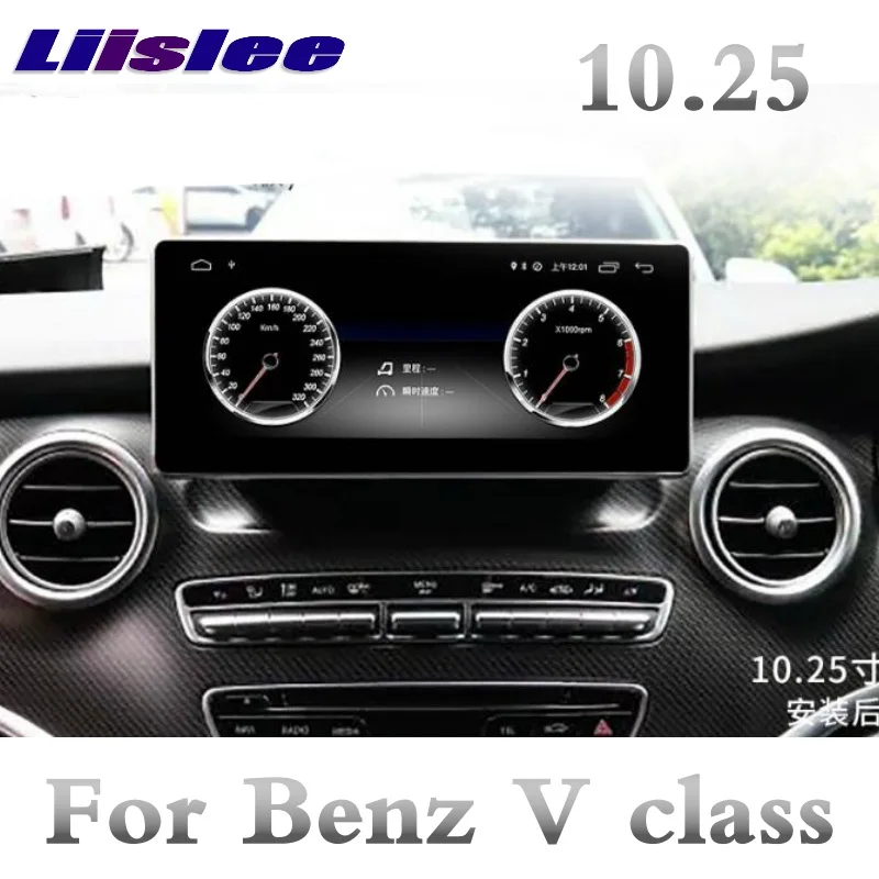 Для Mercedes Benz V Viano Metris MB W447~ NTG CarPlay Liandlee автомобильный мультимедийный плеер NAVI Радио карта gps навигация - Цвет: Benz-V