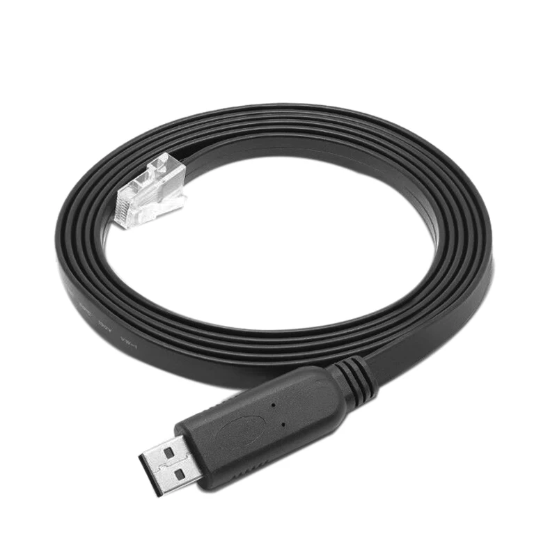 

Usb To Rj45 Console Cable With Ftdi Rs232 Console Cable Accesory For Cisco Routers 1.8M