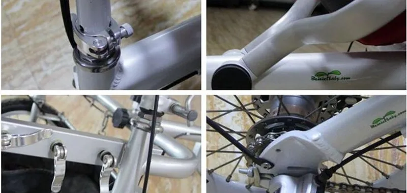 aluminum alloy stroller tricycle 6
