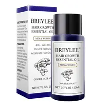 Эфирное масло для роста волос, лечение мужчин, экстракт имбиря, против выпадения волос, забота о здоровье мужчин и женщин