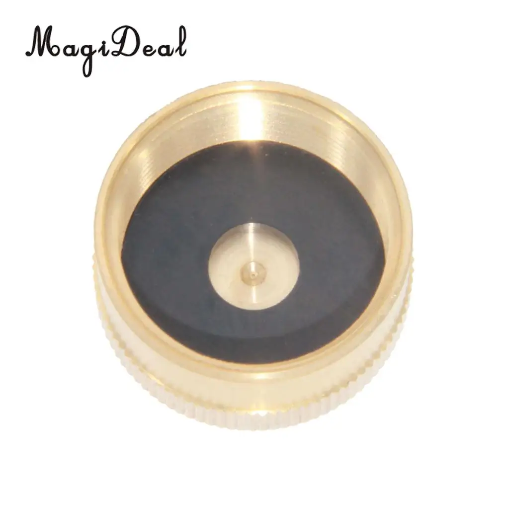 Outdoor Heavy Duty Brass Cap 1LB Propane Bottle Gas Tank Cylinder Cap Refill Coupler Output Outdoor Camping Stove Accessories