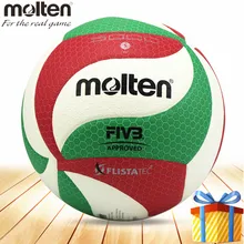 Bola de voleibol fundido v5m5000 compitition oficial tamanho 5 material do plutônio pallavolo topu voleibol bola de voleibol
