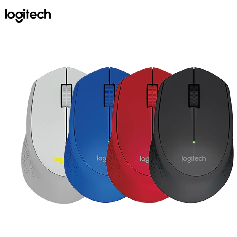 Logitech M280 2,4G Беспроводная игровая мышь Lap Топ PC Gamer эргономичная оптическая натуральная бесшумные Мышь мыши компьютерных игр приемник