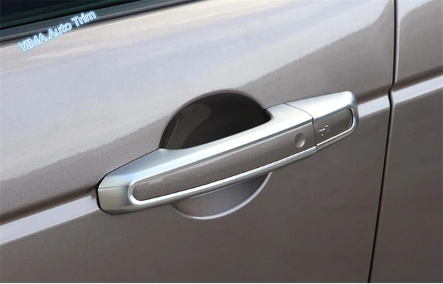 Lapetus For Jaguar Xf 2016 2017 2018 Abs Auto Styling Side Door Pull Lapetus For Jaguar Xf 2016 2017 2018 Abs Auto Styling Side Door Pull Handle Protection Kit Cap Cover Trim 8 Pcs 2 Model
