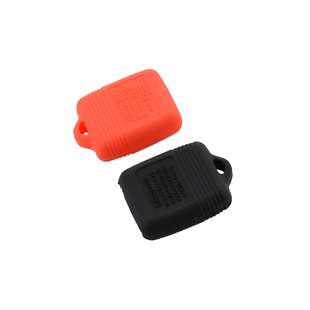 silicone 2 buttons car key shell for ford 5