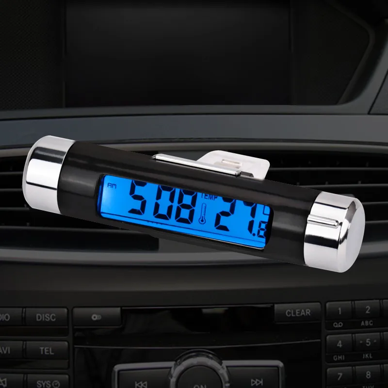 Buy 1pcs Car Styling Backlight Car Digital LCD Air