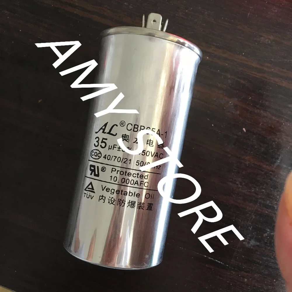 35uF 450V AC 50/60Hz Motor Run Capacitor for Air Conditioner CBB65A 1